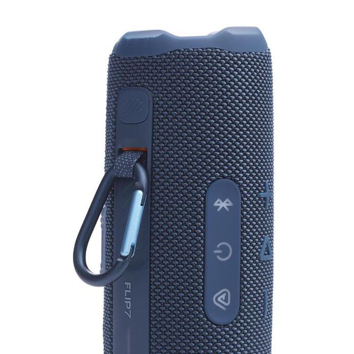 JBL Flip 7 | Portable Speaker - Bluetooth - Waterproof - Up to 14 hours of autonomy - Blue | SONXPLUS St-Jean