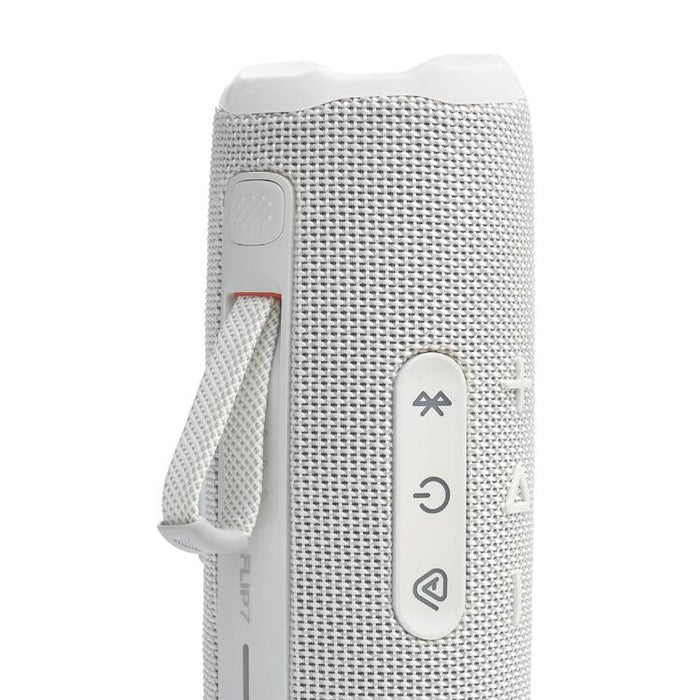 JBL Flip 7 | Portable Speaker - Bluetooth - Waterproof - Up to 14 hours battery life - White | SONXPLUS St-Jean