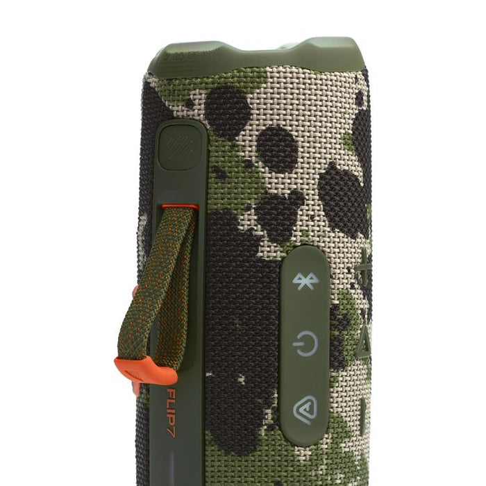 JBL Flip 7 | Portable Speaker - Bluetooth - Waterproof - Up to 14 hours of autonomy - Camouflage | SONXPLUS St-Jean