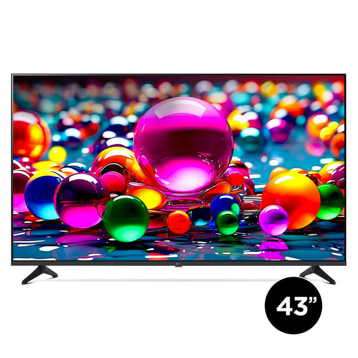 LG 43UA7700PUB | Television 43" - 4K Ultra HD - LED - UA7700 Series - HDR - Smart WebOS - 60 Hz native - Processor IA a7 Gen8 4K - Black | SONXPLUS St-Jean