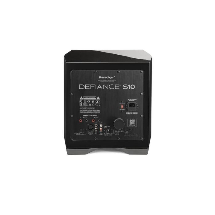 Paradigm DEFIANCE S10 | 10" Subwoofer - 500W RMS - Unit | SONXPLUS St-Jean