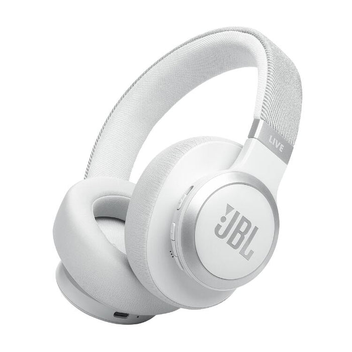 JBL Live 770NC | Around-Ear Headphones - Wireless - Bluetooth - White | SONXPLUS St-Jean