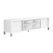 Monarch Specialties I2537 | TV Stand - 70" - White-SONXPLUS St-Jean