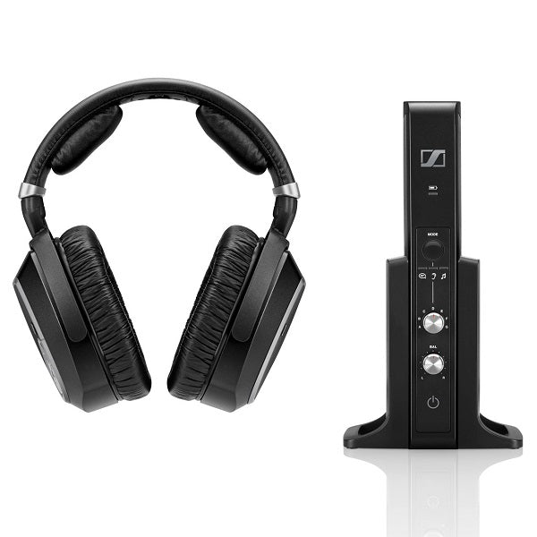 Sennheiser RS195 | Around-ear wireless TV headphones - Black-SONXPLUS St-Jean