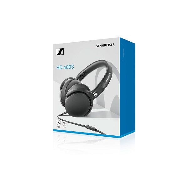 Sennheiser HD 400sS | Wired circumaural headphones - Black-SONXPLUS St-Jean
