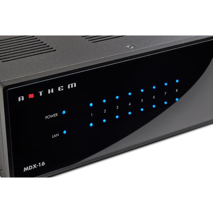 Anthem MDX16 | 16 channel amplifier 8 zones and more - Black-SONXPLUS St-Jean