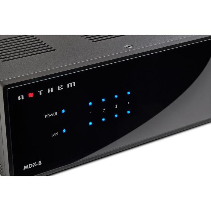 Anthem MDX8 | 8 channel amplifier 4 zones and more - Black-SONXPLUS St-Jean