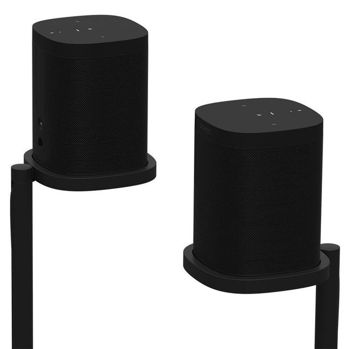 Sonos SS1FSWW1BLK | Stand for Sonos One and One SL Speakers - Black - Pair-SONXPLUS St-Jean