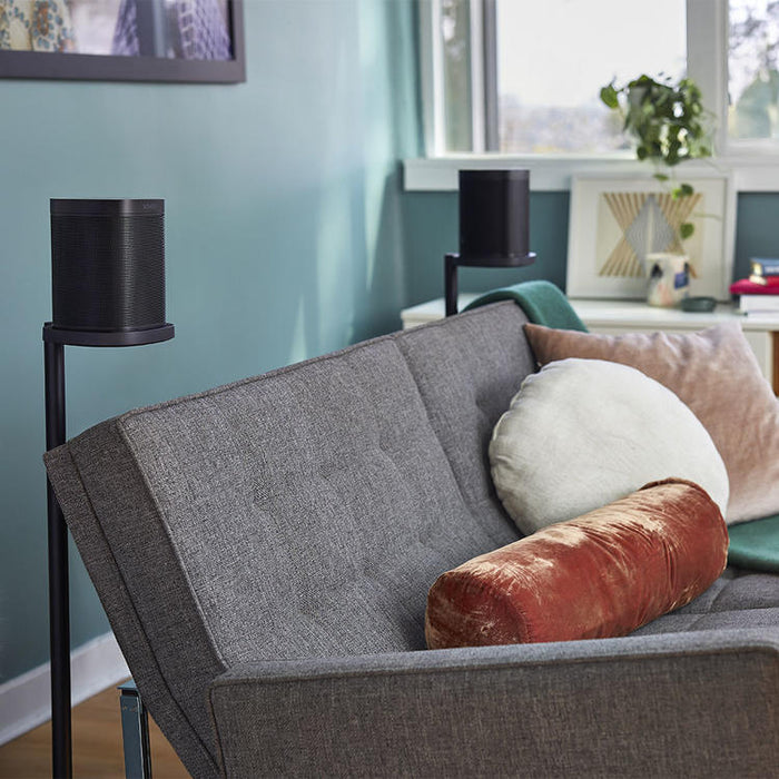 Sonos SS1FSWW1BLK | Stand for Sonos One and One SL Speakers - Black - Pair-SONXPLUS St-Jean