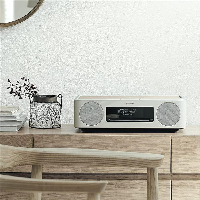 Yamaha TSX-B237 | Clock Radio - 30 W RMS - White-SONXPLUS St-Jean