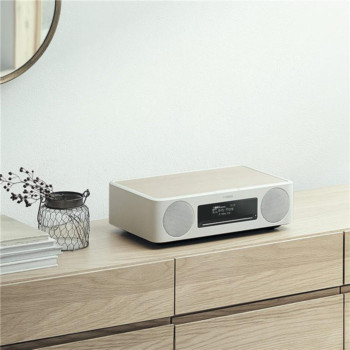 Yamaha TSX-B237 | Clock Radio - 30 W RMS - White-SONXPLUS St-Jean