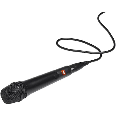 JBL PBM 100 | Wired PartyBox Microphone - Ambient noise reduction - Black-SONXPLUS St-Jean