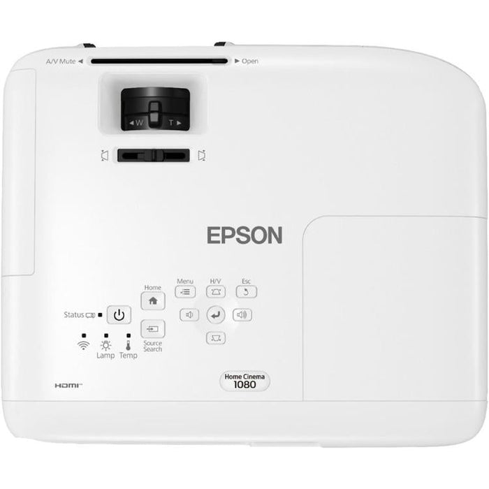 Epson Home Cinema 1080 | 3LCD Home Theater Projector - 16:9 - HD - 1080p - White-SONXPLUS St-Jean