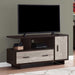 Monarch Specialties I2805 | TV stand - 48" - 1 Drawer - 1 Cabinet - Espresso/Taupe-SONXPLUS St-Jean