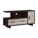 Monarch Specialties I2805 | TV stand - 48" - 1 Drawer - 1 Cabinet - Espresso/Taupe-SONXPLUS St-Jean
