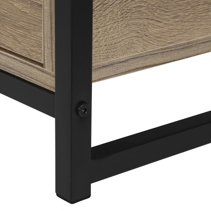 Monarch Specialties I2872 | TV stand - 48" - 2 Storage drawers - Dark taupe-SONXPLUS St-Jean