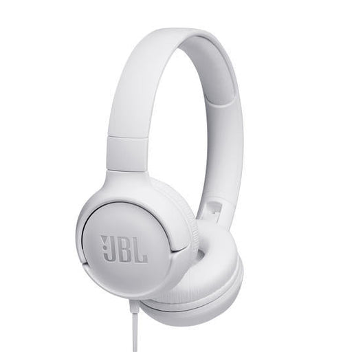 JBL Tune 500 | Wired on-ear headphones - White-SONXPLUS St-Jean