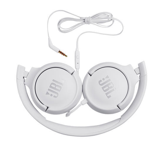 JBL Tune 500 | Wired on-ear headphones - White-SONXPLUS St-Jean