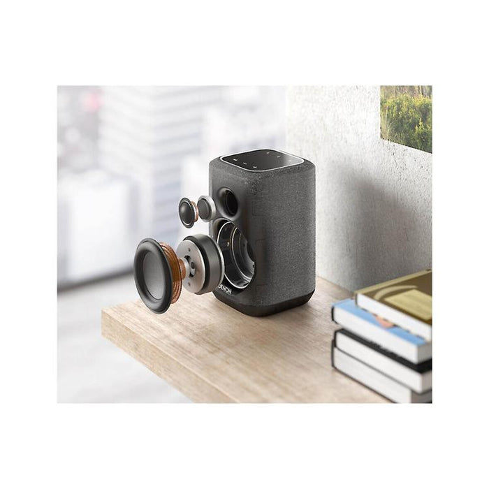 Denon HOME 150 | Intelligent wireless speaker - Bluetooth - Stereo pairing - Built-in HEOS - Black - Unité-SONXPLUS St-Jean