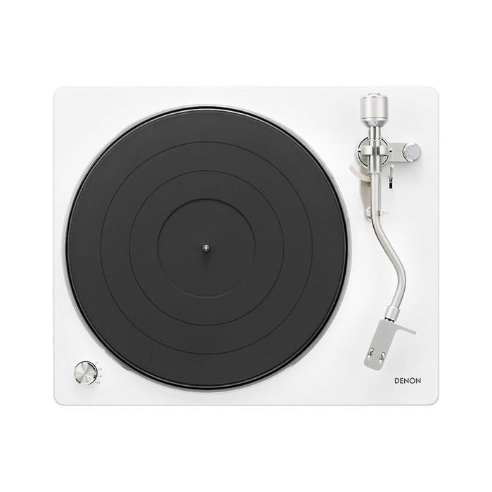 Denon DP-450USB | Hi-Fi turntable - USB port - "S" arm - White-SONXPLUS St-Jean