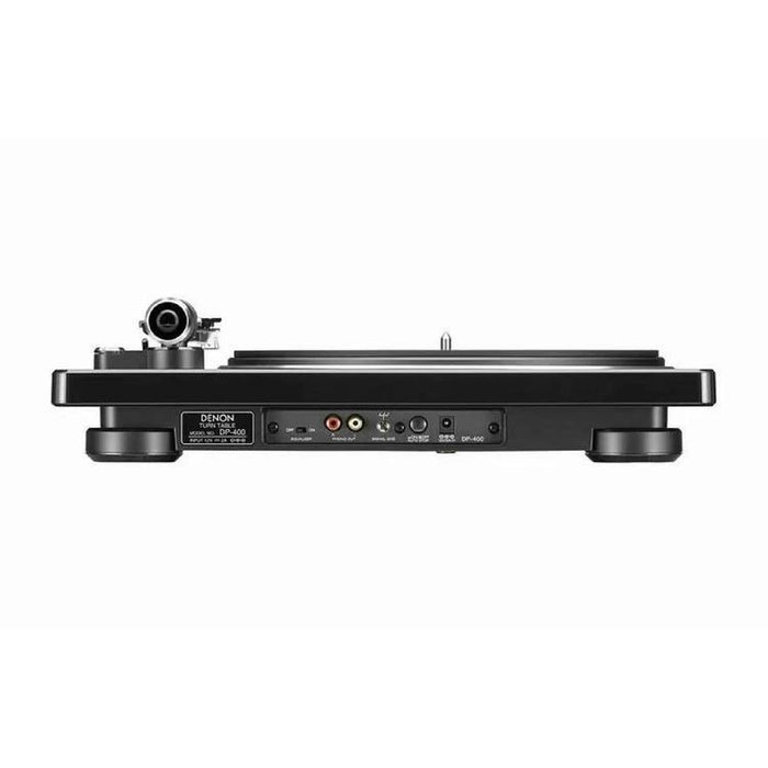 Denon DP-400 | Hi-Fi turntable - Automatic speed sensor - "S" speed arm - Black-SONXPLUS St-Jean