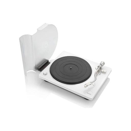 Denon DP-400 | Hi-Fi turntable - Automatic speed sensor - "S" speed arm - White-SONXPLUS St-Jean