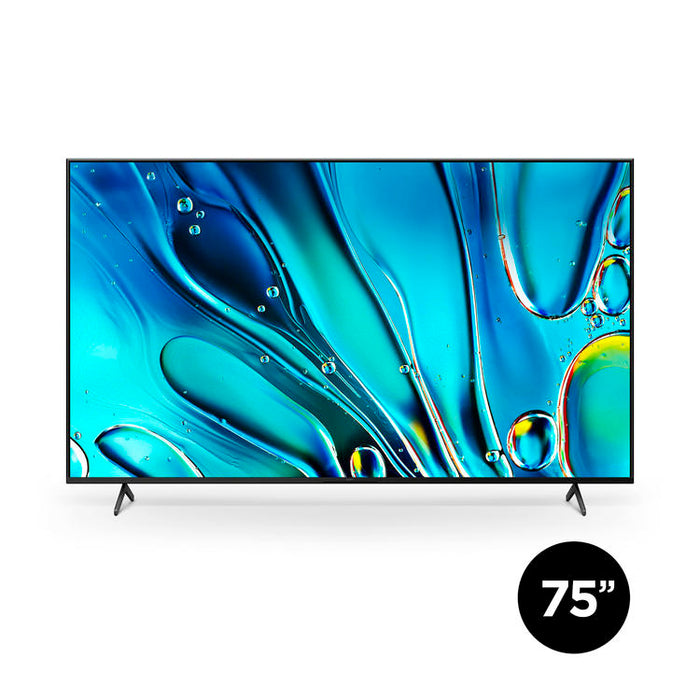 Sony BRAVIA 3 K-75S30 | 75" TV - LCD - LED - S30 Series - 4K Ultra HD - HDR - Google TV | Sonxplus Saint-Jean-sur-Richelieu