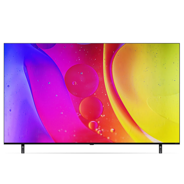 LG 86NANO80AUA | 86" Television LED 4K - UHD - NANO80A Series - 60Hz - Processor IA a7 4K Gen8 - Black | Sonxplus Saint-Jean-sur-Richelieu