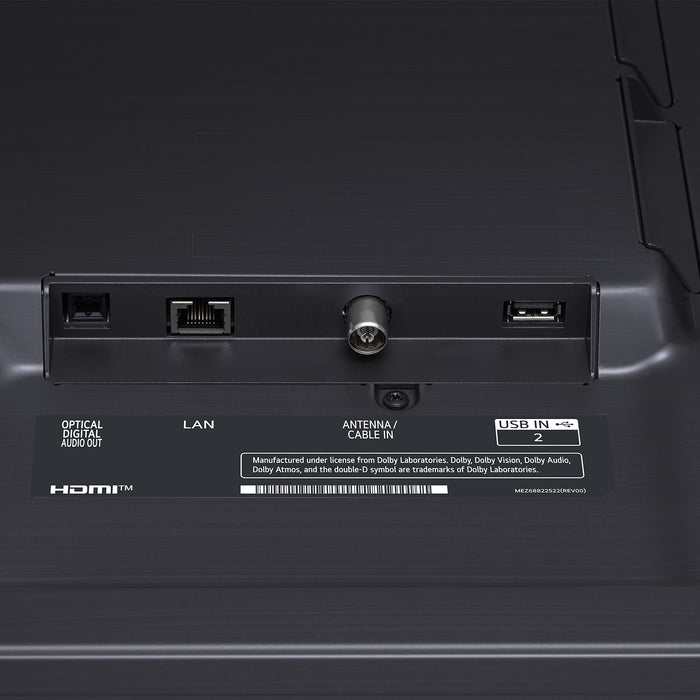 LG 86NANO80AUA | 86" Television LED 4K - UHD - NANO80A Series - 60Hz - Processor IA a7 4K Gen8 - Black | Sonxplus Saint-Jean-sur-Richelieu