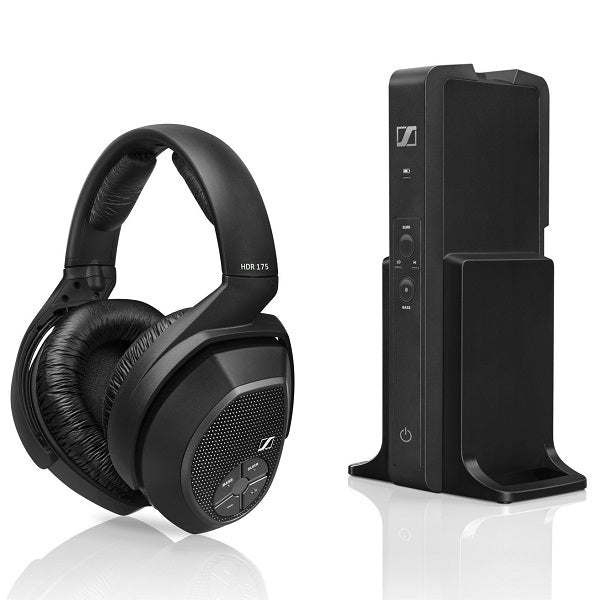 Sennheiser RS 175 | Circum-Aural Wireless TV Headphones - Stereo - Black | Sonxplus Saint-Jean-sur-Richelieu