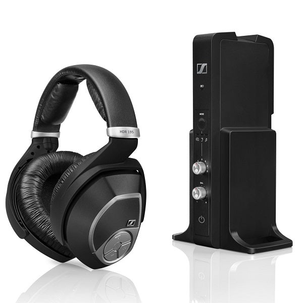 Sennheiser RS195 | Circumaural Wireless TV Headphones - Black | Sonxplus Saint-Jean-sur-Richelieu