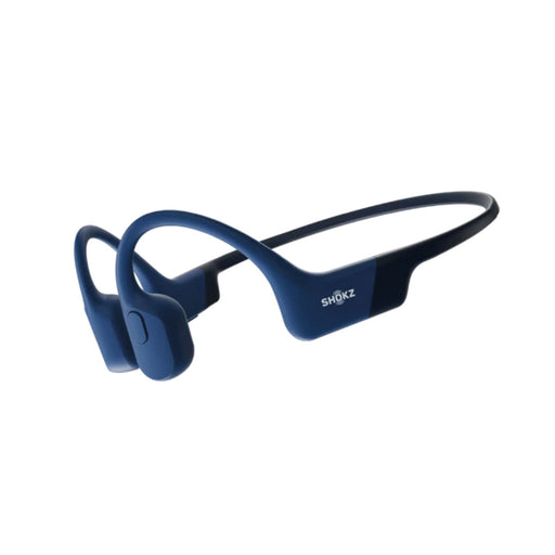 SHOKZ OpenRun Mini | Bone Conduction Earphones - Sport - Bluetooth - 8 Hours autonomy - Blue | Sonxplus Saint-Jean-sur-Richelieu