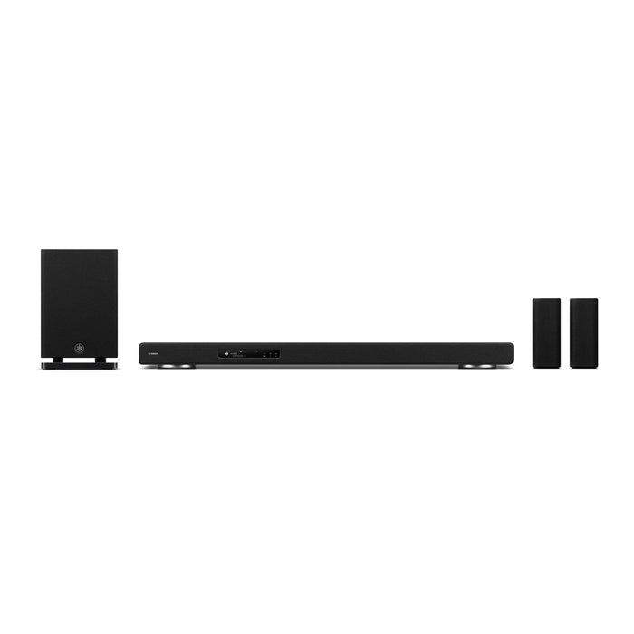 Yamaha SRX90A+WSX3A | 3.1.2 Soundbar - AURO 3D - Total power 550W RMS - Black | Sonxplus Saint-Jean-sur-Richelieu